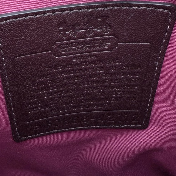 Y2K  Coach Hamilton medium satchel, style H05S‑7465, crafted in coated canvas - Picture 10 of 13